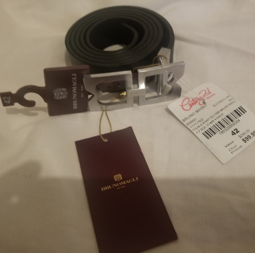 Mens Brunomagli belt size 42